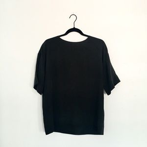 Everlane Silk Short-Sleeve Crew Neck Tee